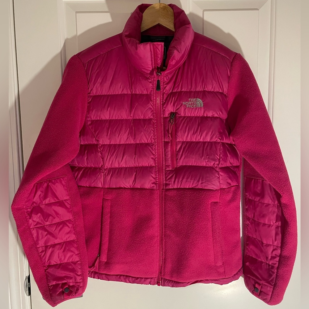 Women’s North Face Denali Fleece Down Jacket size S